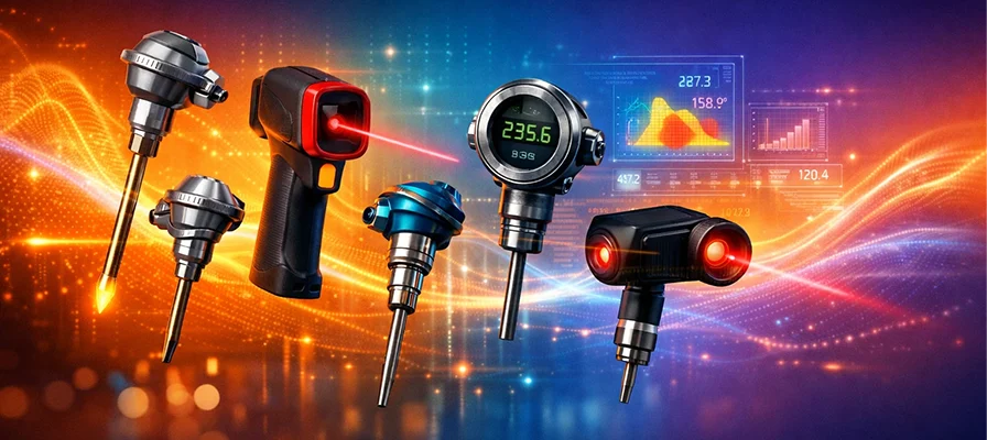 روش‌های اندازه‌گیری دما در صنعت