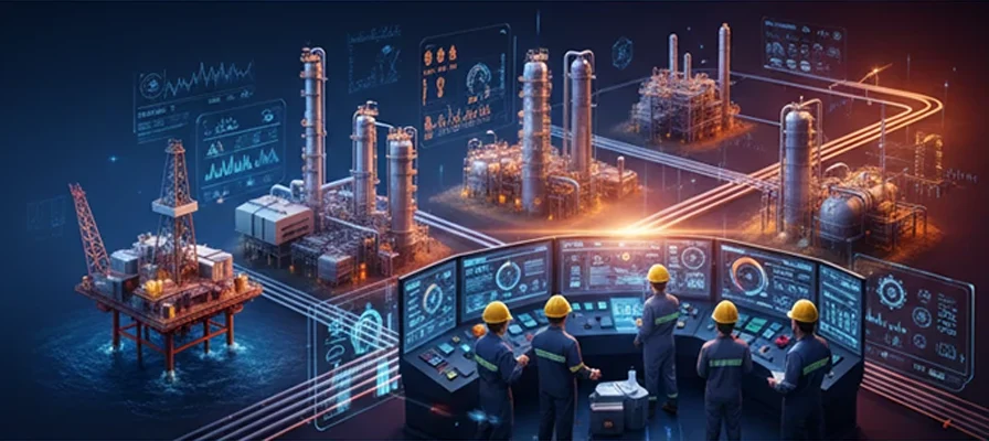 سیستم کنترل فرآیند در صنایع نفت و گاز | 7 مزیت مهم