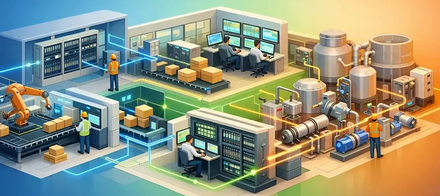 تفاوت PLC و DCS چیست؟ | مقایسه جامع سیستمهای کنترل صنعتی تفاوت PLC و DCS چیست؟ | مقایسه جامع سیستمهای کنترل صنعتی