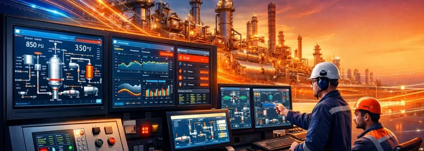 سیستم کنترل فرآیند در صنایع نفت و گاز
